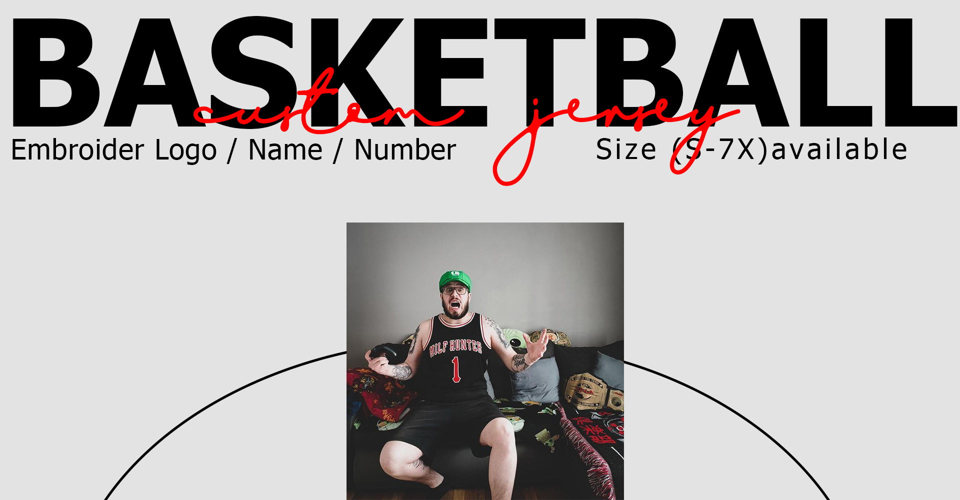 Custom Team Basketball Jersey Suit- Personalized Name Number Logo for Adult