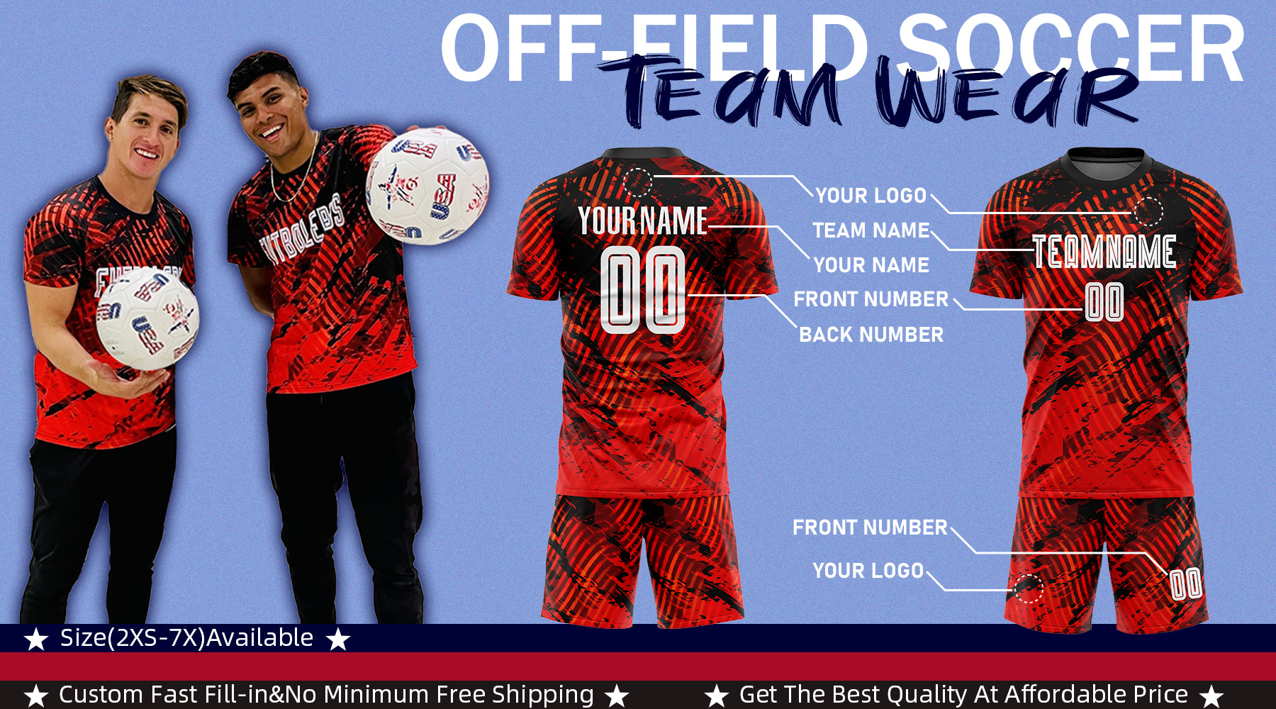 Custom Soccer Jerseys Maker: Personalized Soccer Shirts