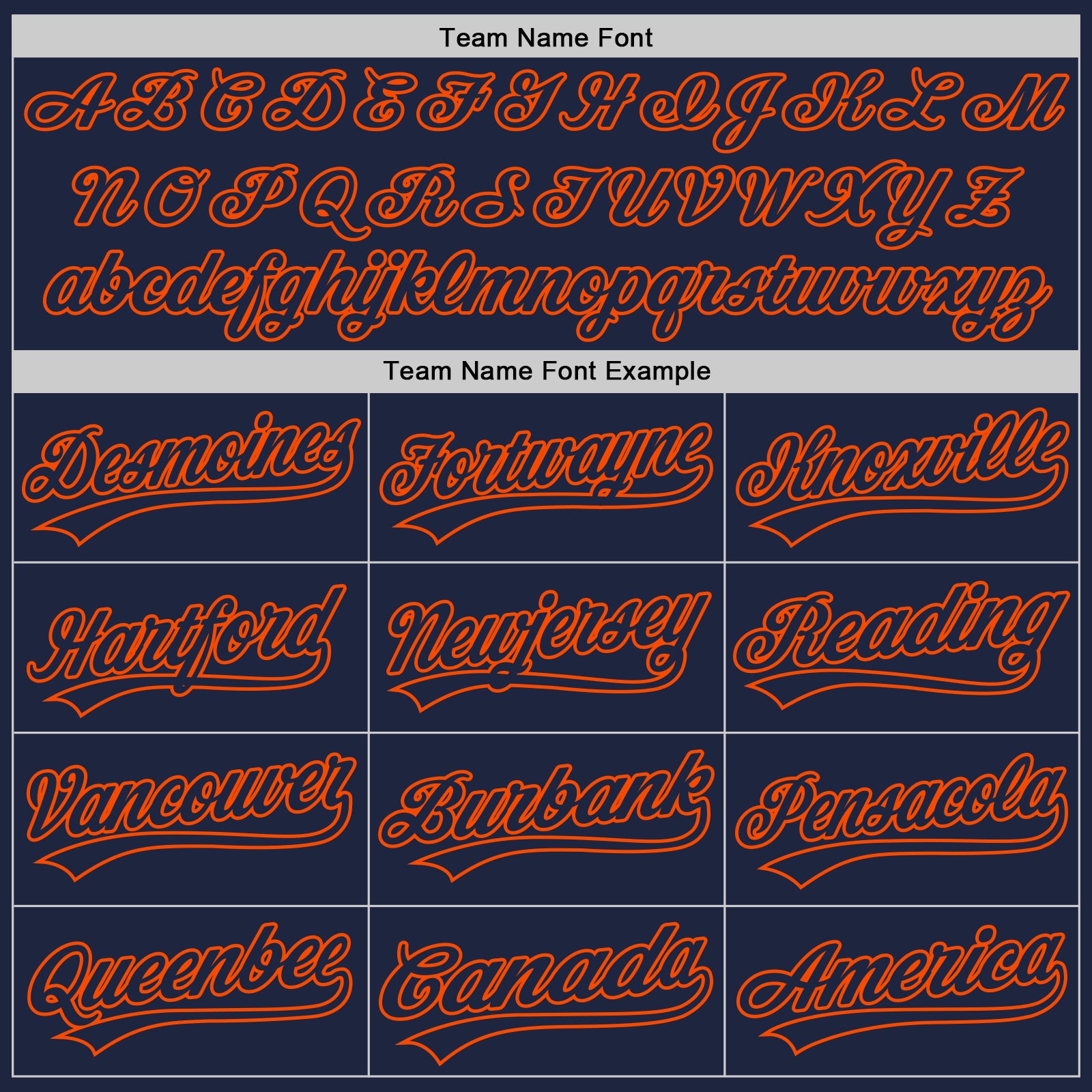 Custom Navy Orange 3D Pattern Design Curve Lines Authentic Baseball Jersey
