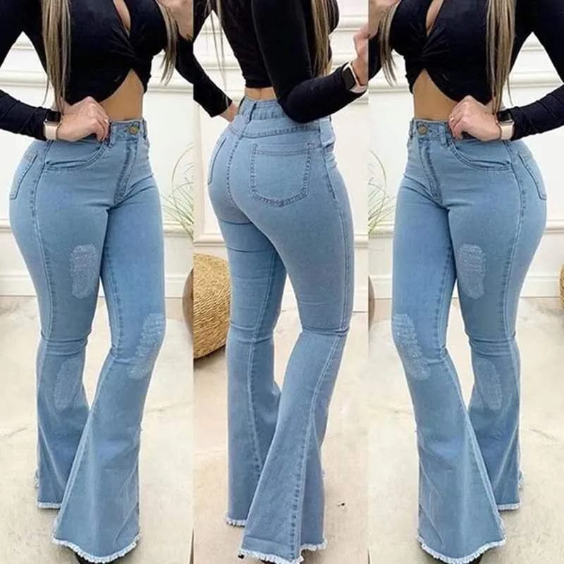 Sofia High Waist Flared Jeans
