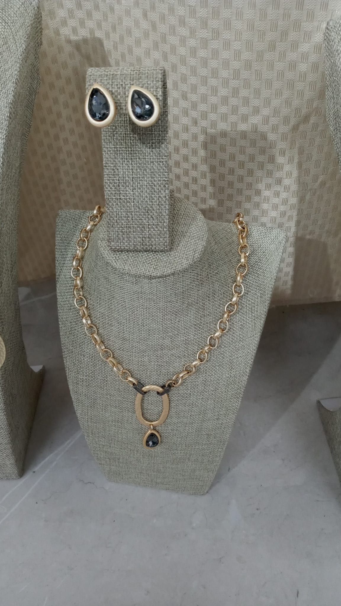 Turkish Necklace & Earrings Jewelry Set