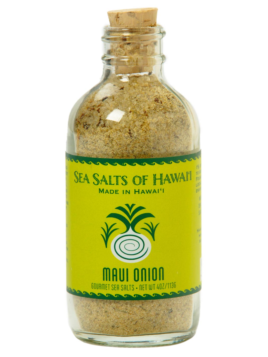 Maui Onion Hawaiian Sea Salt Blend - 4 ounce bottle