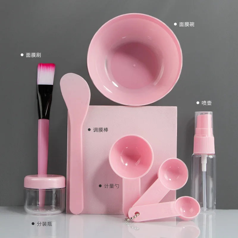 9pcs /Set DIY Face Mask Mixing Bowl Set