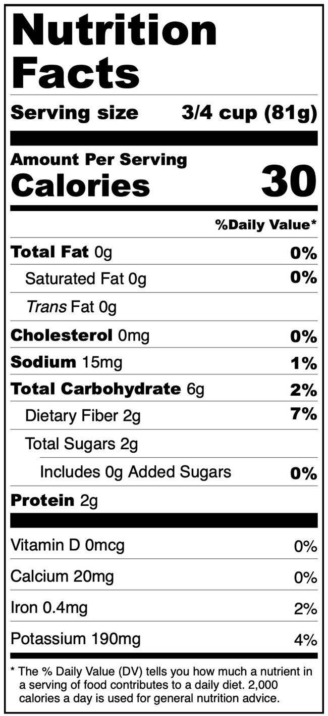 Freeze Dried Stir Fry Vegetable Mix