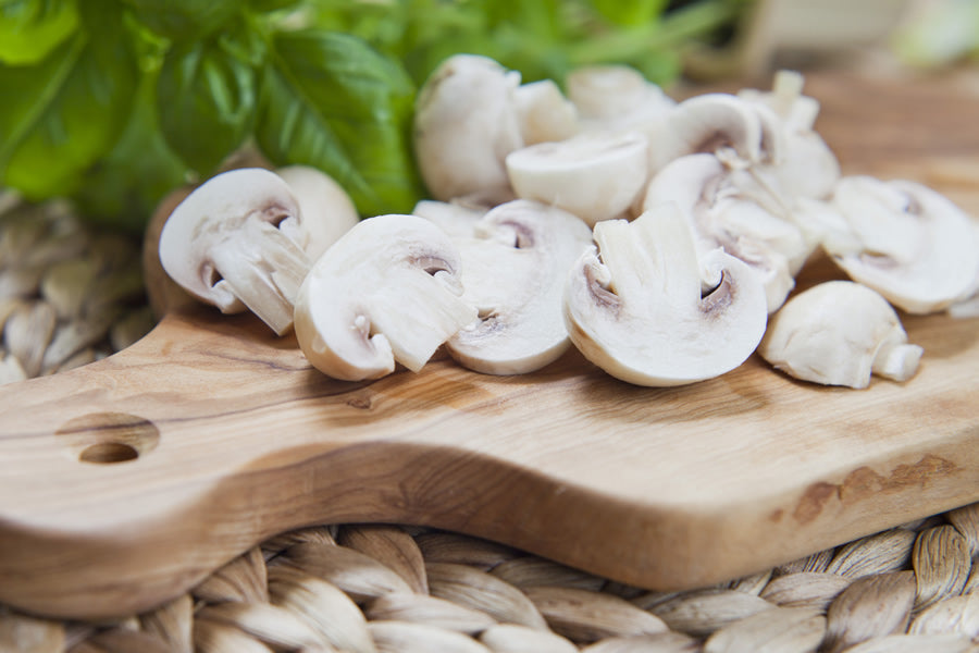 Freeze Dried Sliced White Mushrooms