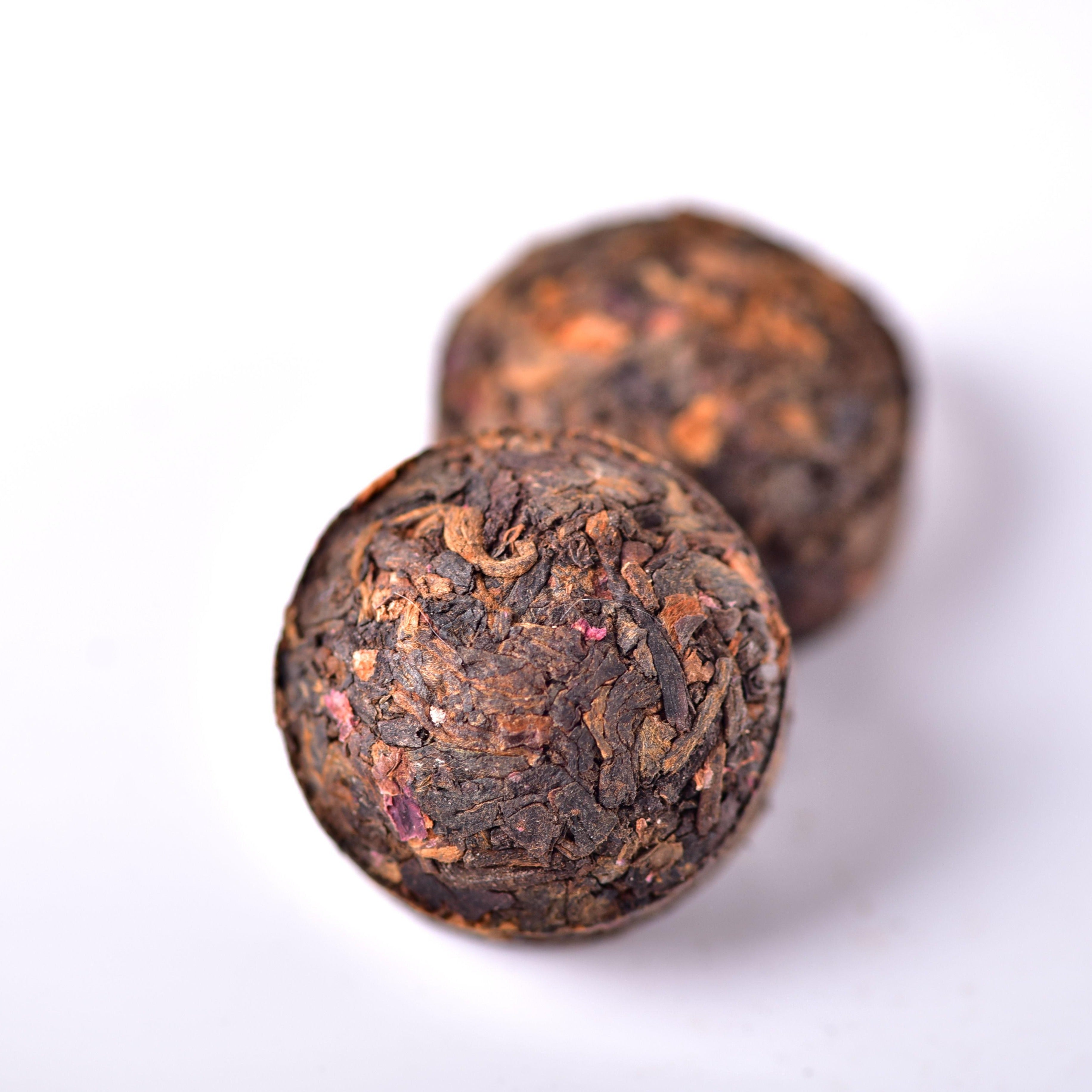 Rose Flavored Ripe Pu-Erh Mini Tuo Tea