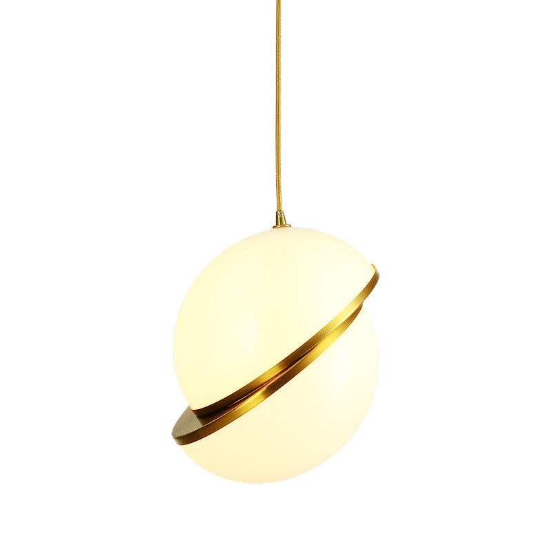 Modern LED Pendant Light Crescent Pendant Lamp