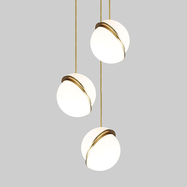 Modern LED Pendant Light Crescent Pendant Lamp