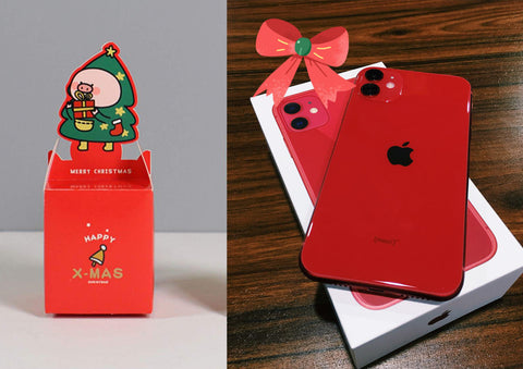 iPhone de regalo de Navidad