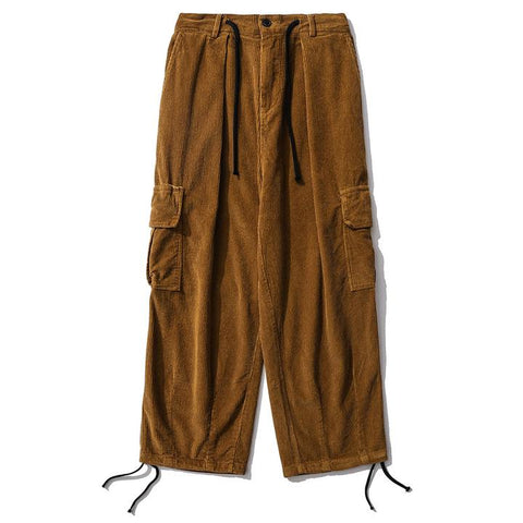 pantalons en velours côtelé pour hommes et femmes