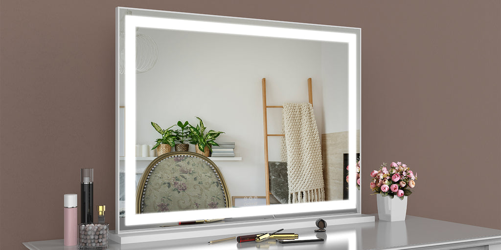 lighted vanity mirror