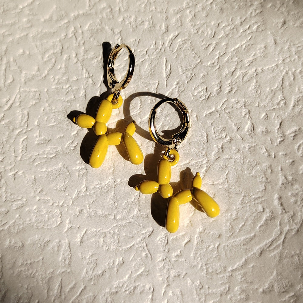 Mini Balloon Dog Earrings