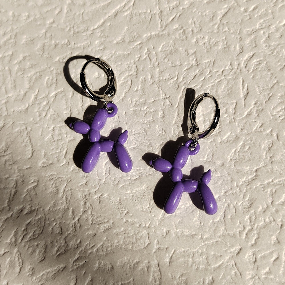 Mini Balloon Dog Earrings