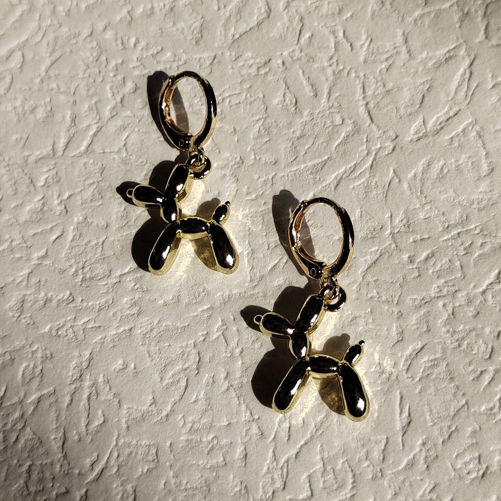 Mini Balloon Dog Earrings