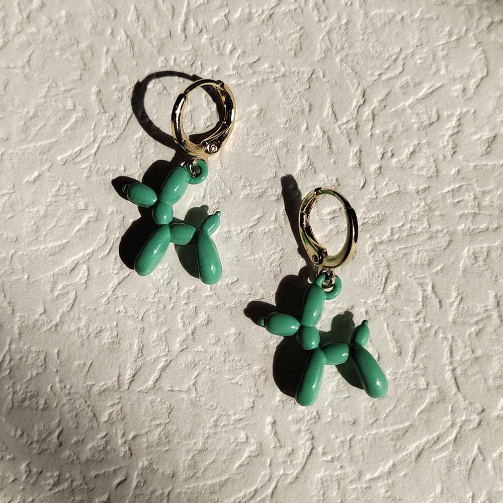 Mini Balloon Dog Earrings