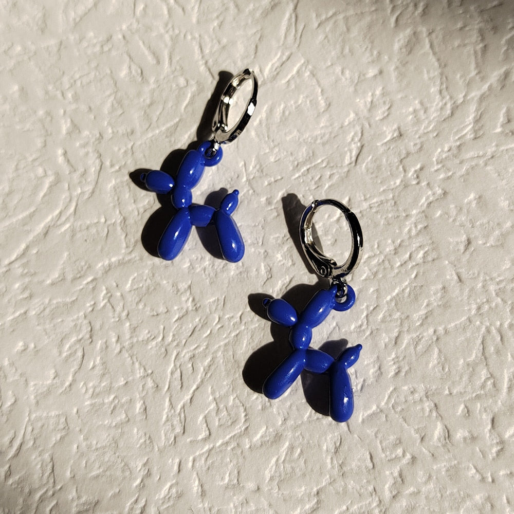 Mini Balloon Dog Earrings