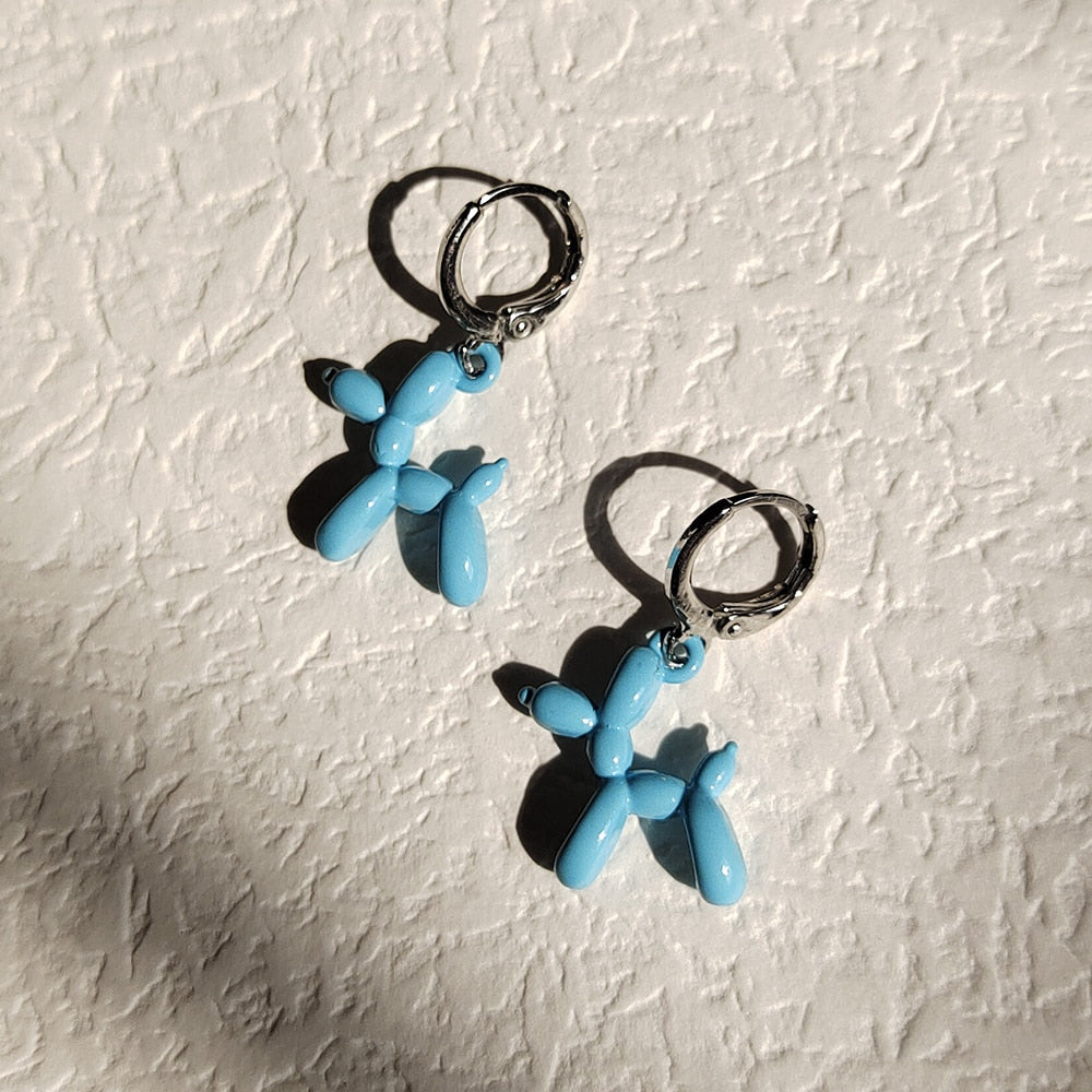 Mini Balloon Dog Earrings