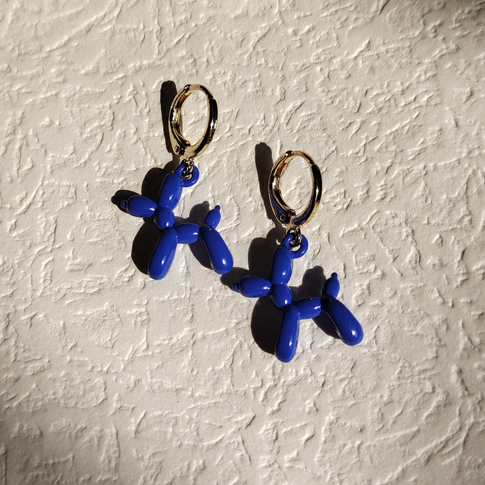 Mini Balloon Dog Earrings