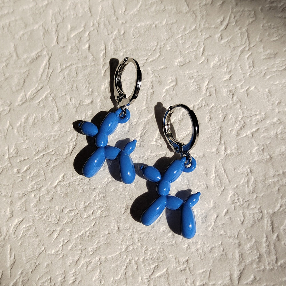 Mini Balloon Dog Earrings