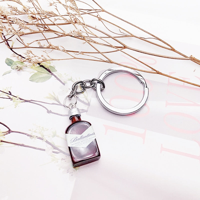 Alcohol Keychain