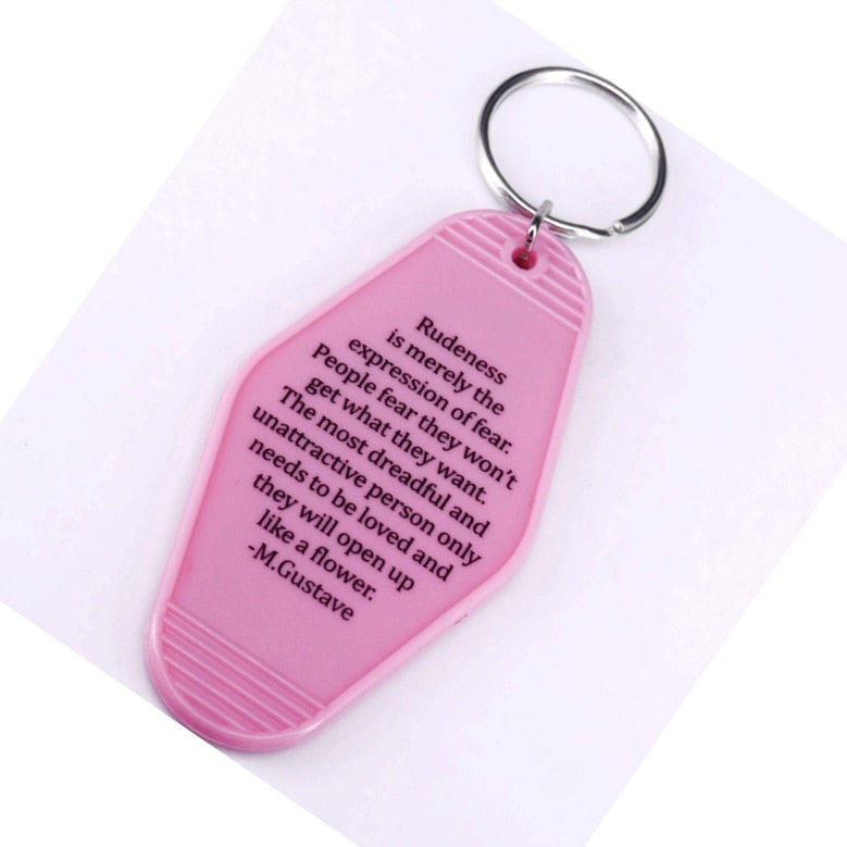 THE GRAND BUDAPEST HOTEL KeyChain