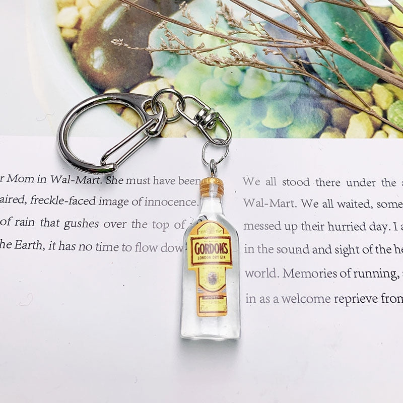 Alcohol Keychain