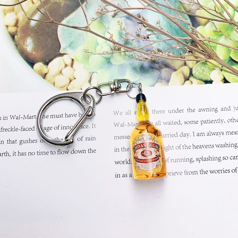 Alcohol Keychain