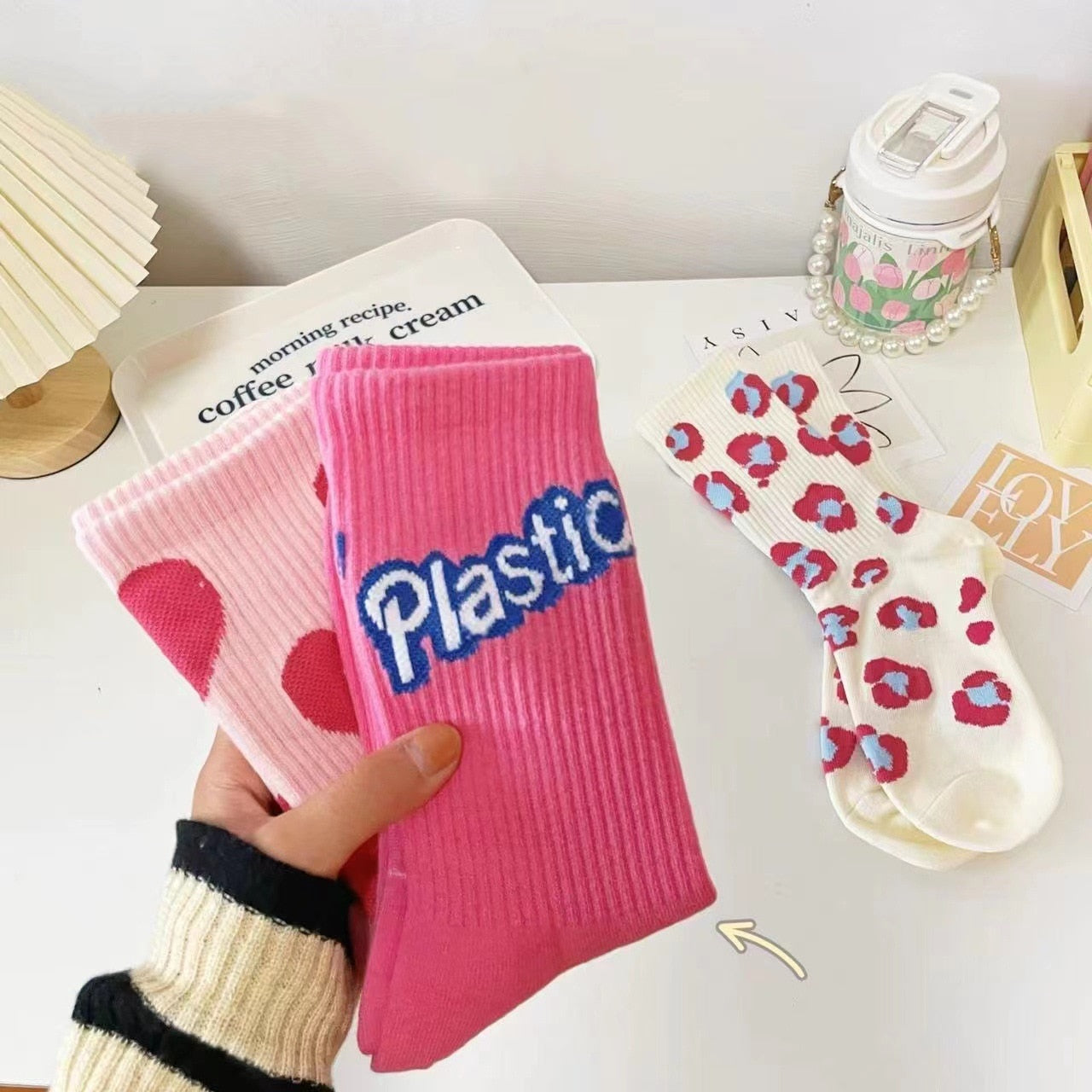 Barbie Plastic Socks