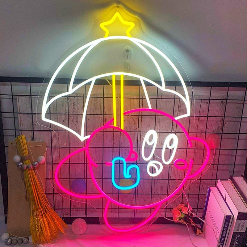 Kirby Neon Light