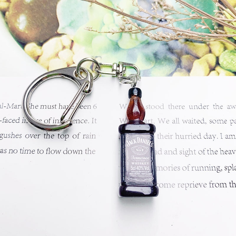 Alcohol Keychain