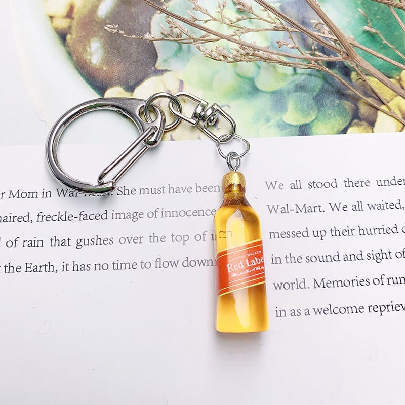 Alcohol Keychain