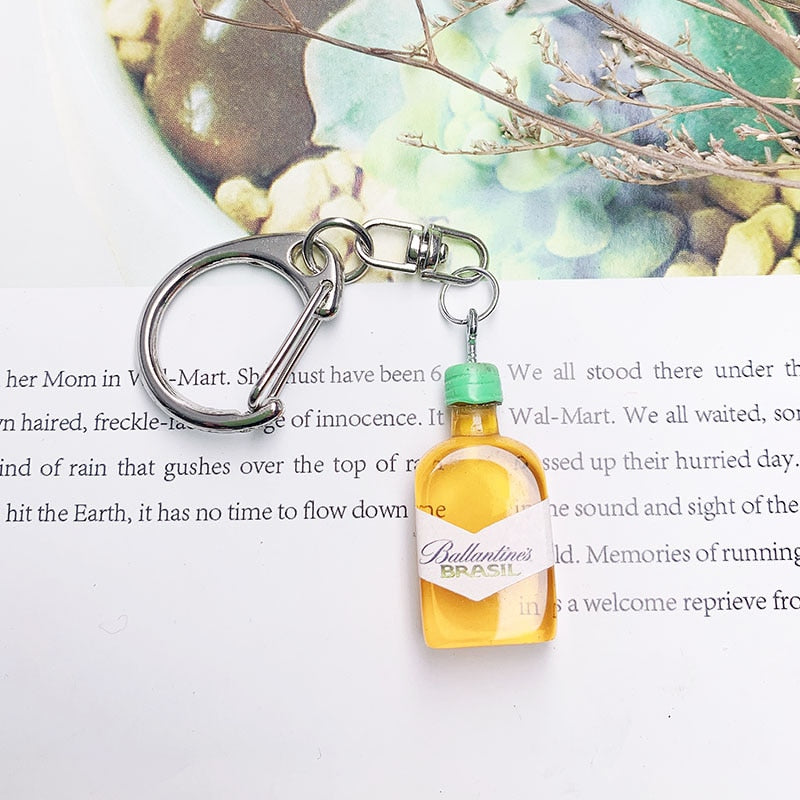 Alcohol Keychain