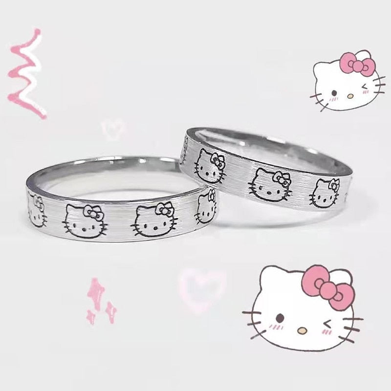 Stainless Steel Kelly Kitty Ring