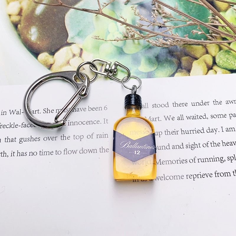 Alcohol Keychain