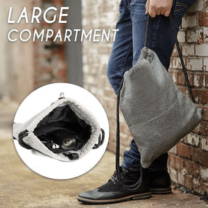 Anti-Slash Drawstring Bag