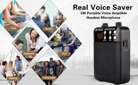 RetekessTR619W ワイヤレスボイスアンプ 拡声器