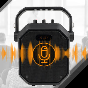 拡声器 マイク1本付きスピーカー アンプ内蔵スピーカー 会議 セミナー イベント街頭 学校行事スピーチ 2本マイク