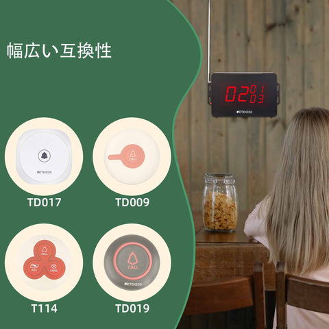 retekess スタフィー呼び出しベル