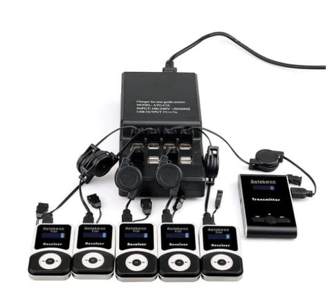 T130 無線ガイドシステム ツアーガイドシステム