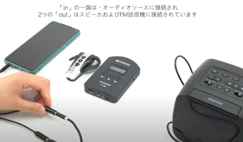 無線ツアーガイド