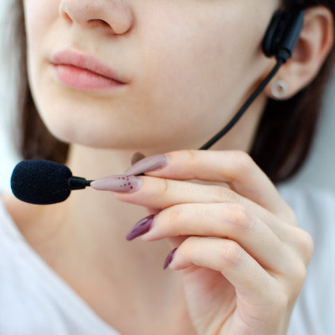 プロのワイヤレガイドシステム用ヘッドマイク