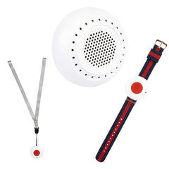 呼び出しベル 介護 無線 ナースコール 振動 警報システム コールボタン 高齢者/妊婦 個人 用 1振動受信機& 2 SOS発信機