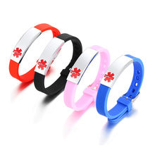 Rubber Medical ID bracelet