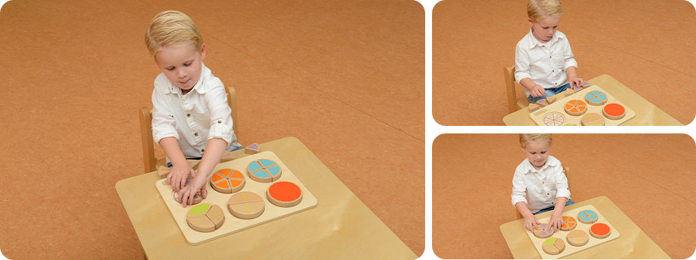 Lay solid foundation for children's further learning of fractional arithmetic