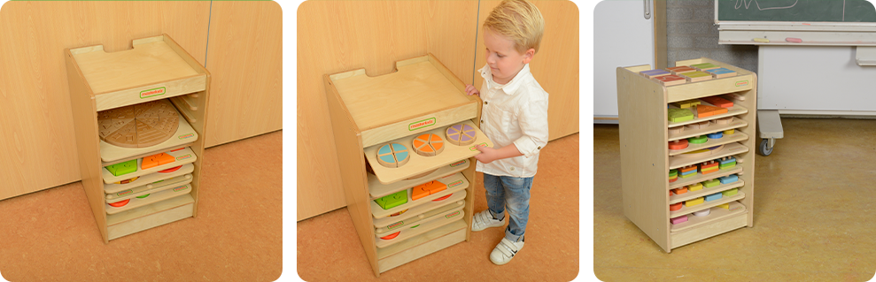 10 layers of storage room accommodate different Board Toys