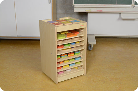 Highly recommended A unique educational Board Toy Storage Tower, suitable for storing all wooden games and puzzle boards or other accessories about Masterkidz Education.