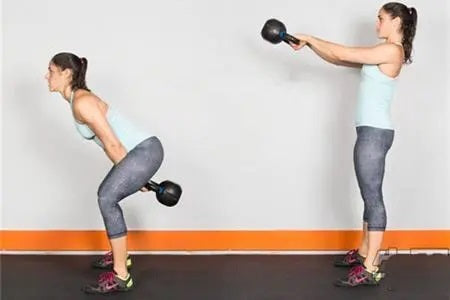 Double arm Kettlebell swing