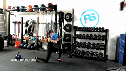 Racked Reverse Lunge