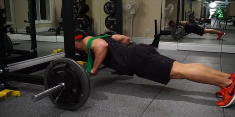 Band push-ups