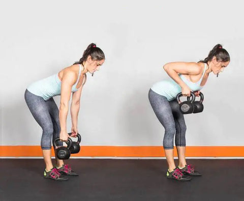 kettlebells rows